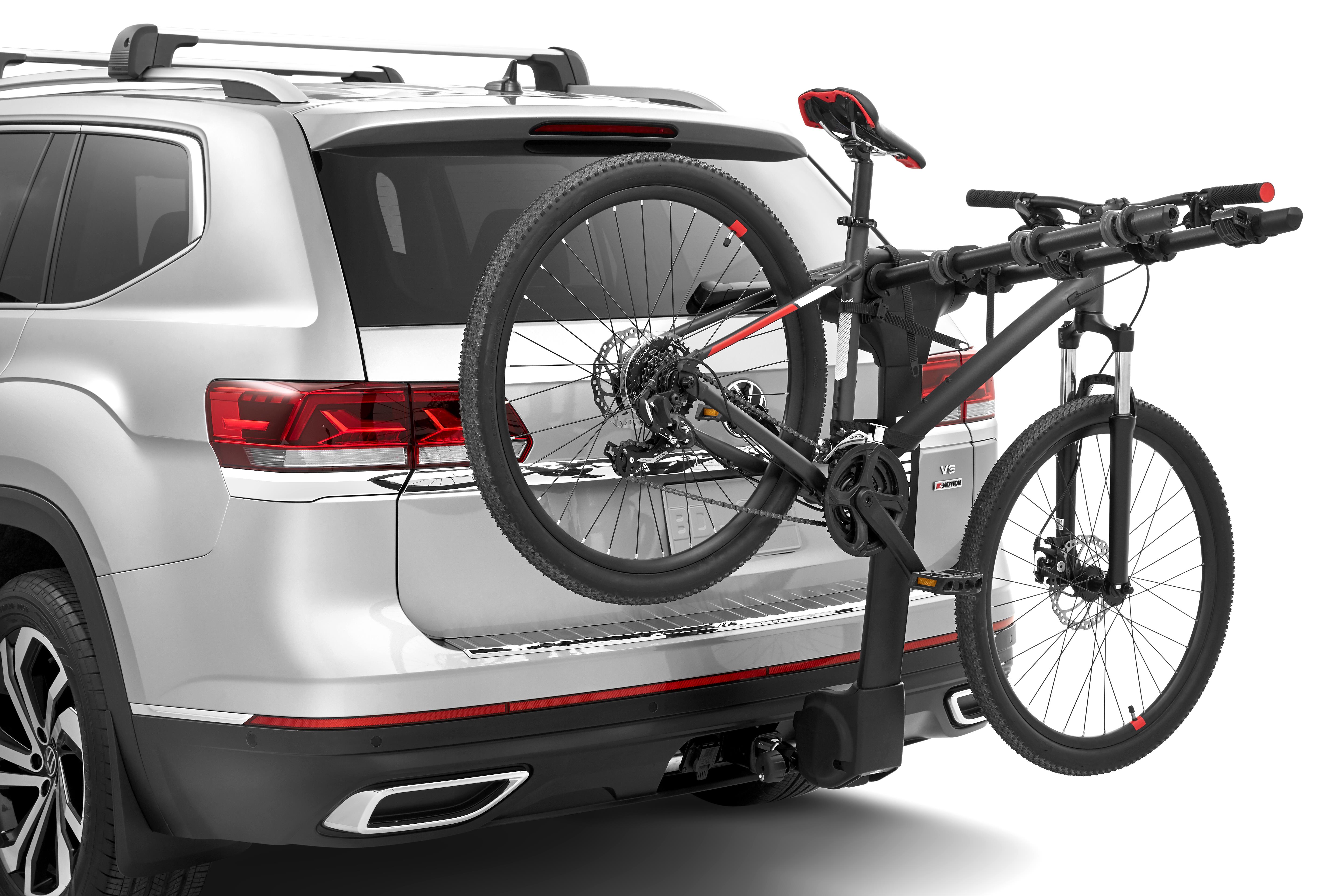 2018 Volkswagen Tiguan Thule® hitch mount bike carrier attachment ...